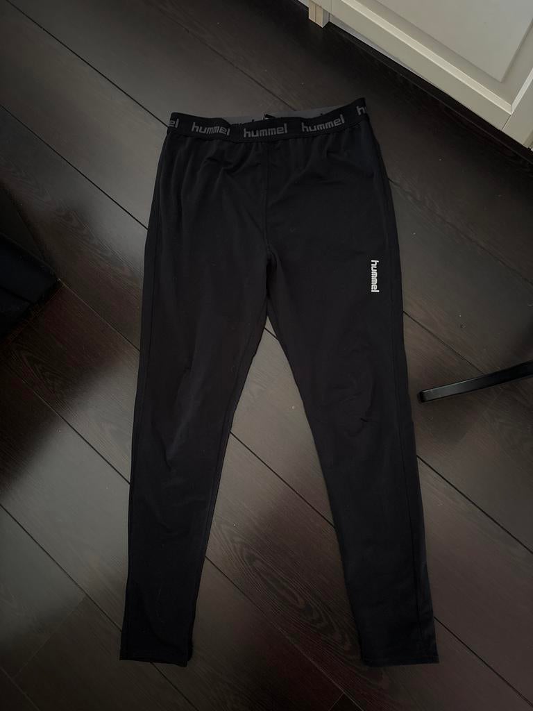 Hummel sportbroek thermobroek Zwart, maat XXL z.g.a.n., Maat 48/50 (M), Zwart, Ophalen of Verzenden, Zo goed als nieuw