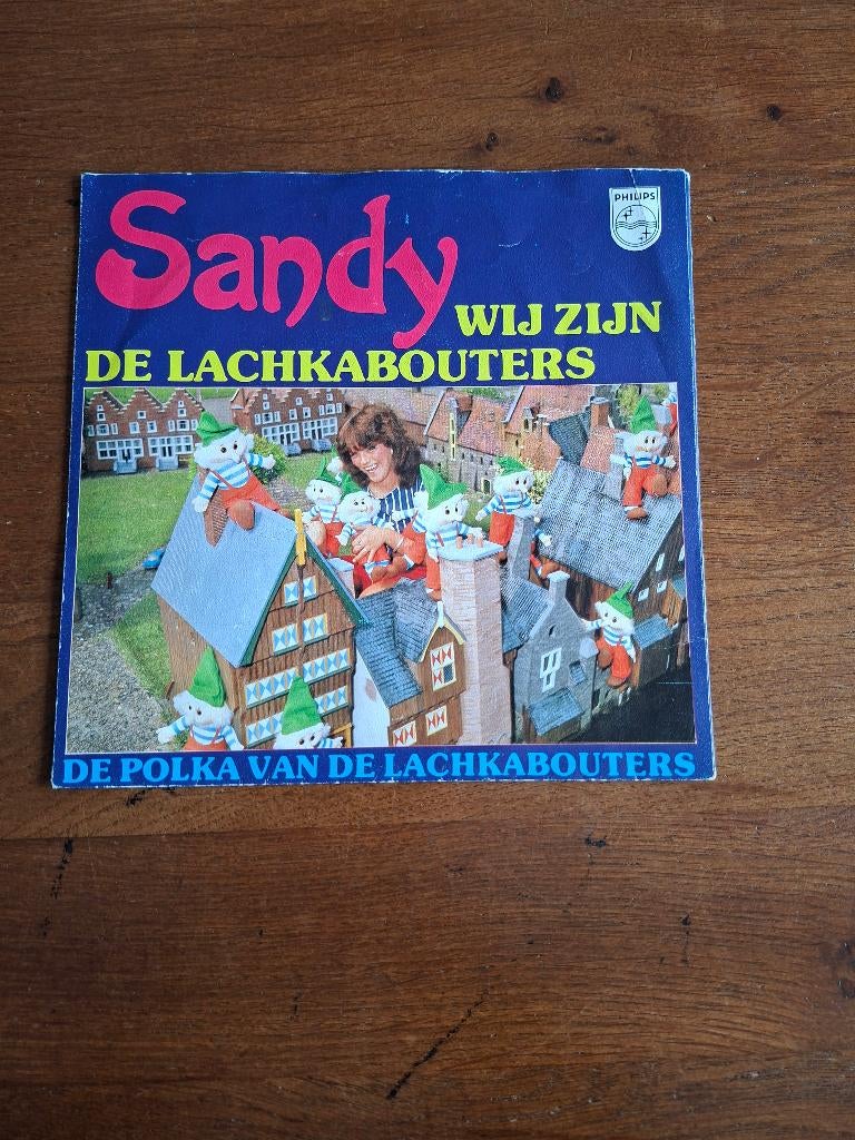 Sandy,wij zijn de lachkabouters, 7 inch, Single, Ophalen of Verzenden, Zo goed als nieuw