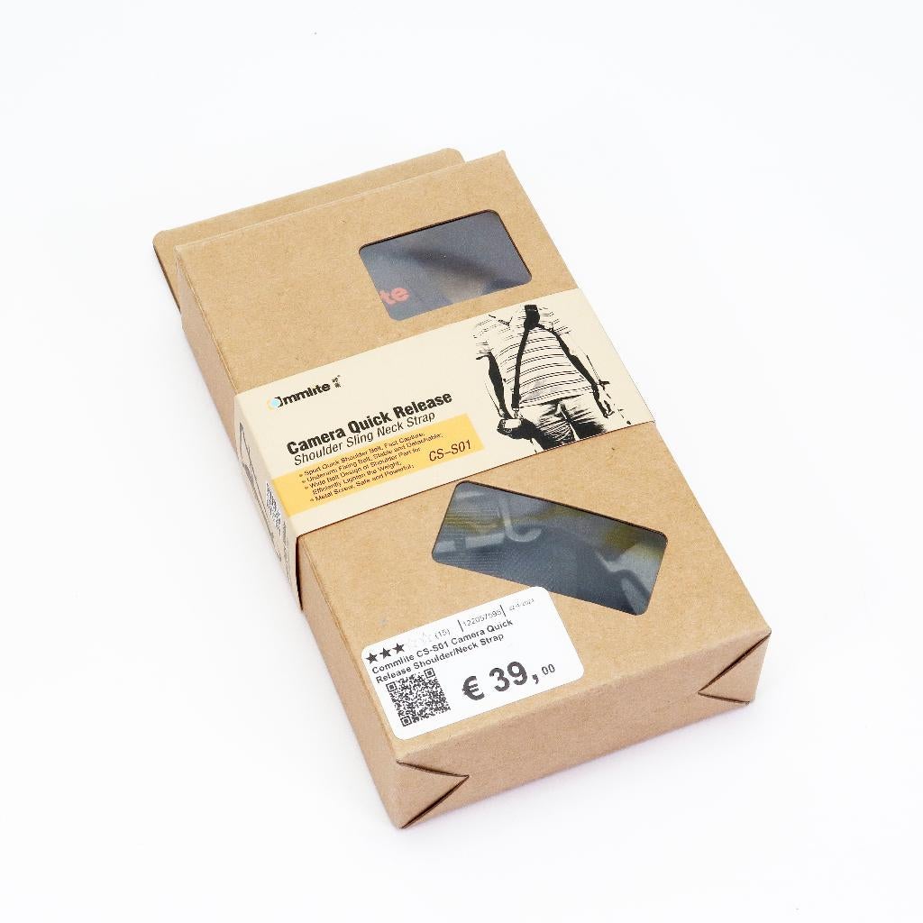 Commlite CS-S01 quick release draagband camera - nieuw, Ophalen of Verzenden, Nieuw, Schoudertas, Overige merken