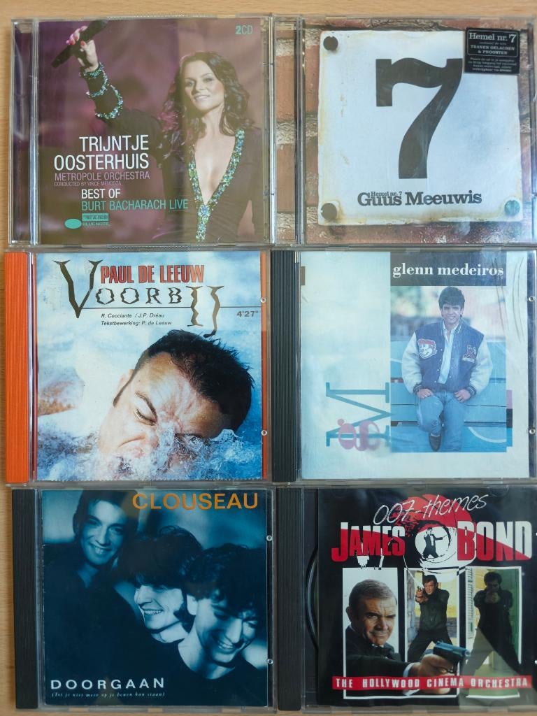 Verzameling oude CD's, Ophalen, 1990 - 1999, Gebruikt