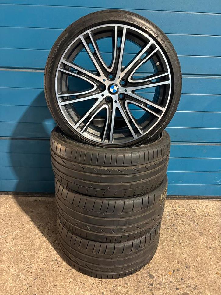 Originele BMW 5 serie G30 G31 20 inch Breedset met Zomerband, Auto-onderdelen, Banden en Velgen, Banden en Velgen, Zomerbanden