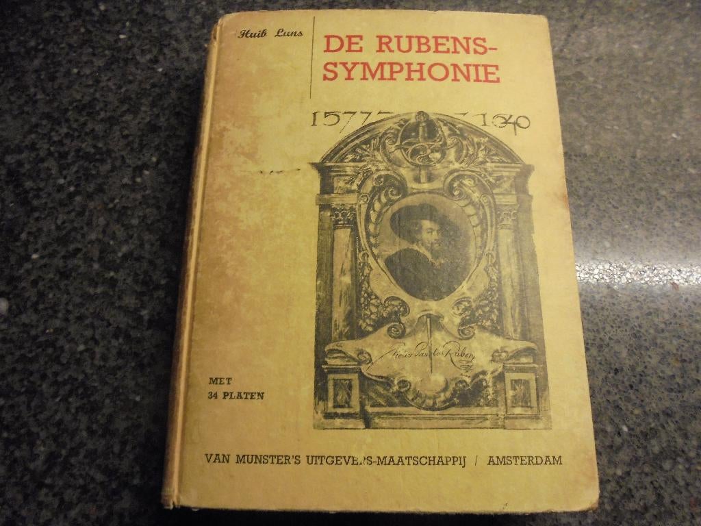 De Rubens-Symphonie, door Huib Luns. met 34 platen., Ophalen of Verzenden, Gelezen, Schilder- en Tekenkunst, Zie beschrijving
