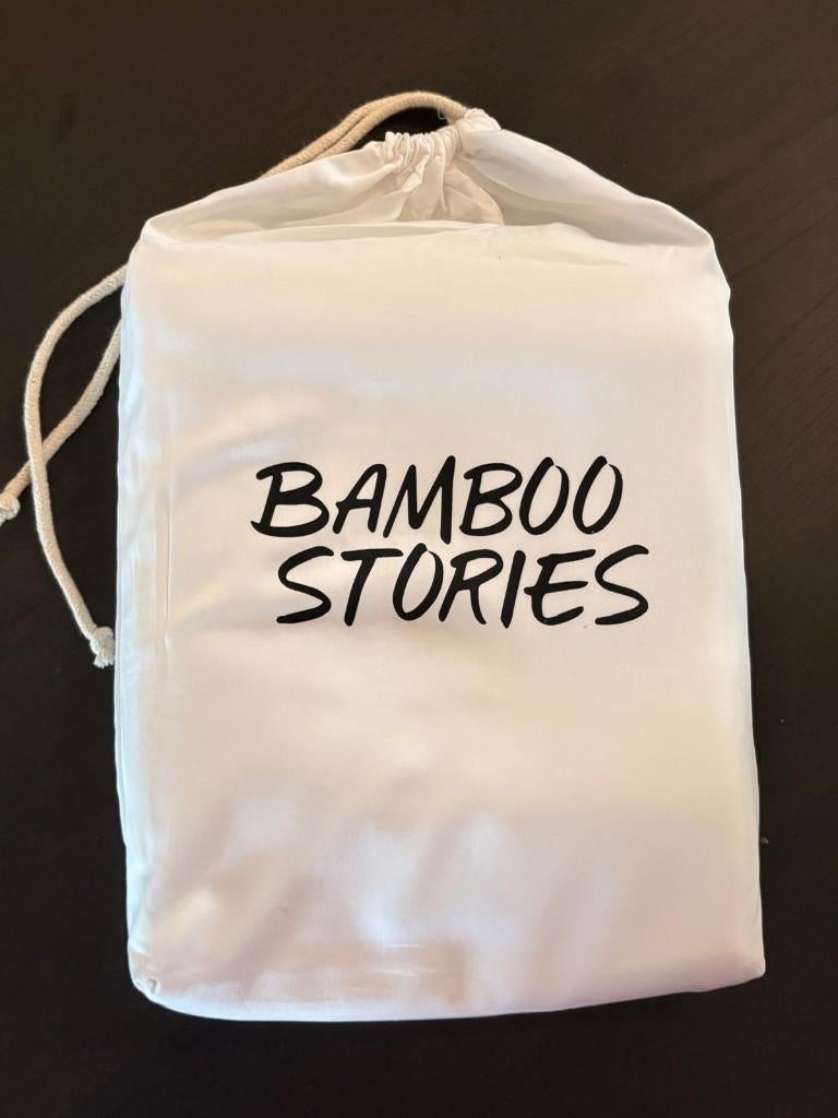 NEW Bamboo dekbedovertrek (set) 1 persoons - wit, Ophalen, Eenpersoons, Wit, Dekbedovertrek