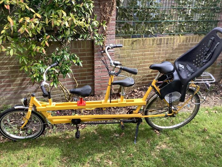 Onderwater tandem, Fietsen en Brommers, Fietsen | Tandems, Gebruikt, Minder dan 10 versnellingen, Minder dan 49 cm, 55 cm of meer