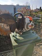 Stihl betonzaag, Tuin en Terras, Bladblazers, Ophalen, Gebruikt, Benzine, Stihl