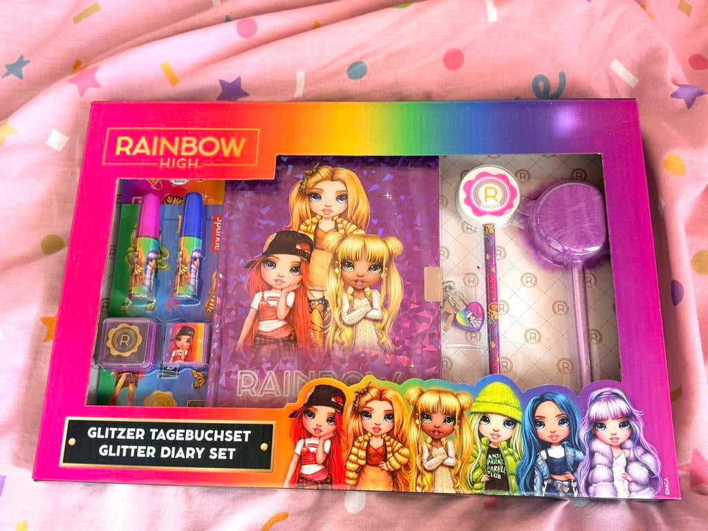 Rainbow High Glitter Dagboek Set – nieuw, Ophalen of Verzenden, Nieuw