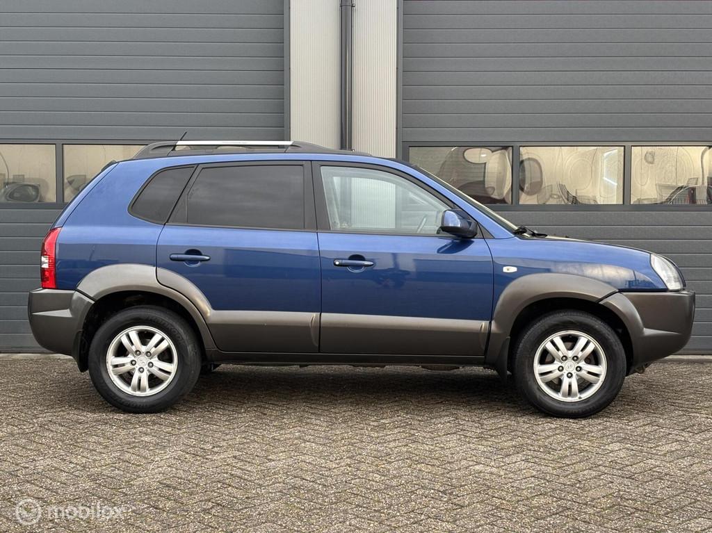 Hyundai Tucson 2.0i Style Uitvoering APK 2027/Zeer nette Sta, 4 cilinders, Blauw, Origineel Nederlands, Handgeschakeld