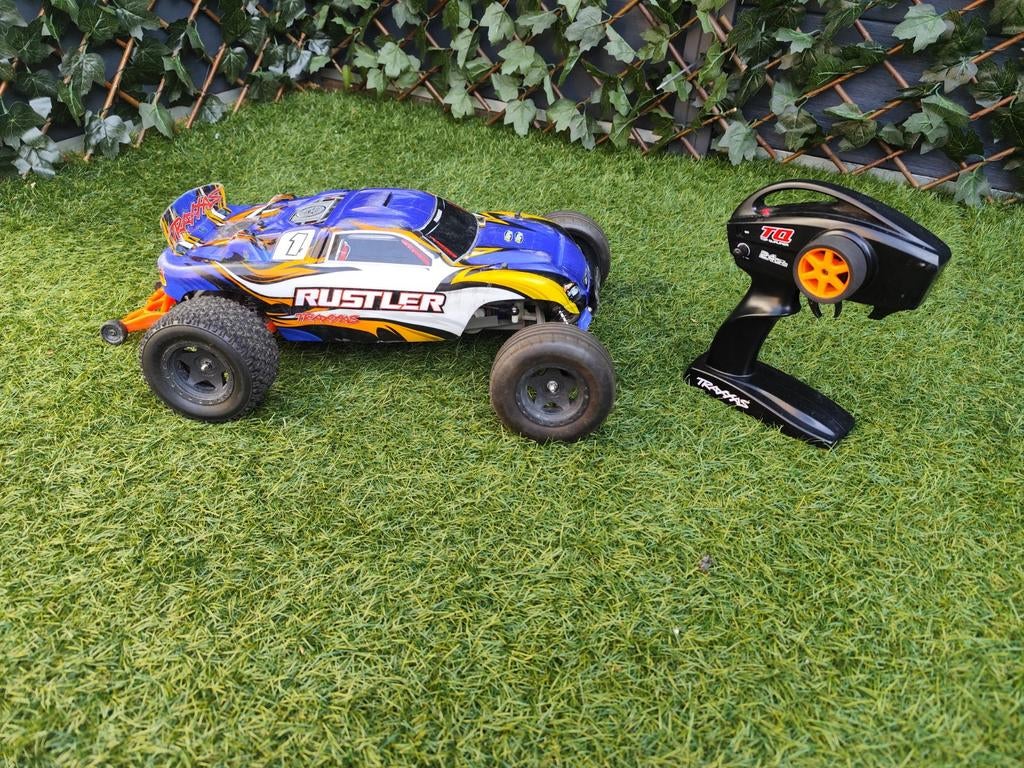 Traxxas Rustler Brushless, Ophalen of Verzenden, Auto offroad