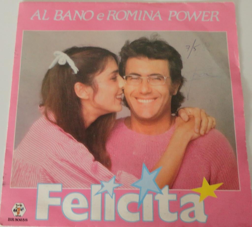 AL Bano & Romina Power > Felicita, Cd's en Dvd's, Ophalen of Verzenden, Gebruikt, 7 inch, Pop