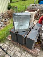 Bouwlampen 400W - Gebruikte schijnwerpers, Doe-het-zelf en Verbouw, Bouwverlichting, Ophalen of Verzenden, Gebruikt, 200 tot 500 watt