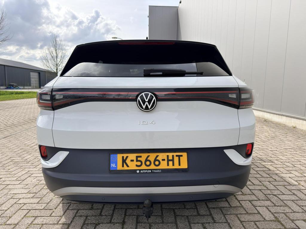 Volkswagen ID.4 Life 77 kWh 1e eig|Dealer OH|Trekhaak, Automaat, Achterwielaandrijving, Met garantie (alle), Wit