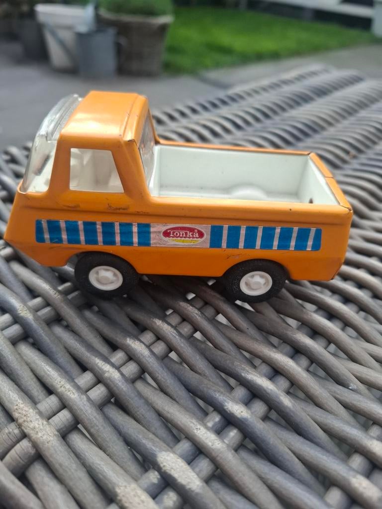 Vintage Tonka pick-up Yellow, Verzamelen, Speelgoed, Ophalen of Verzenden, Gebruikt