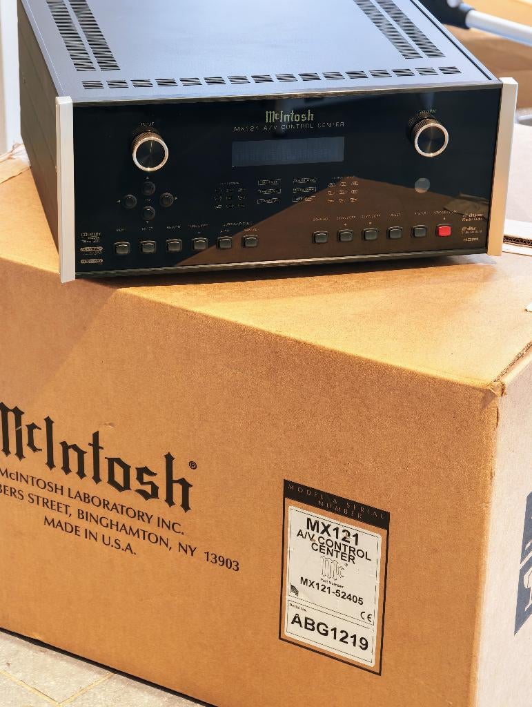 McIntosh MX121 – Home Theater Processor, Audio, Tv en Foto, Ophalen, Zo goed als nieuw, 120 watt of meer, Overige merken
