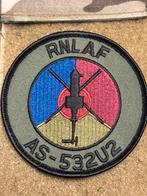 Embleem 300 SQN Cougar RNLAF, Verzenden, Luchtmacht, Nederland, Embleem of Badge