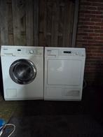 Miele Wasmachine en Condensdroger Set - Nette Staat, Witgoed en Apparatuur, Was-droogcombinaties, 6 tot 8 kg, Ophalen, Gebruikt
