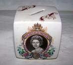 Zeldzame vintage Queen Elisabeth Silver Jubileum spaarpot., Ophalen of Verzenden