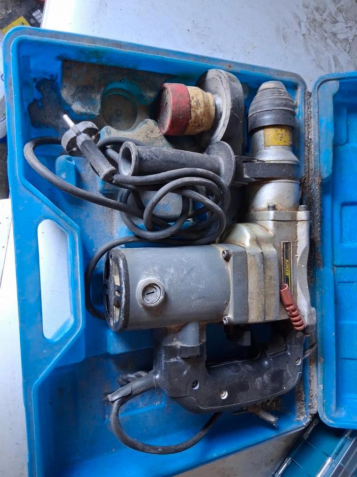 Kinzo Boorhamer in koffer - Krachtige boormachine, Doe-het-zelf en Verbouw, Gereedschap | Boormachines, Ophalen of Verzenden