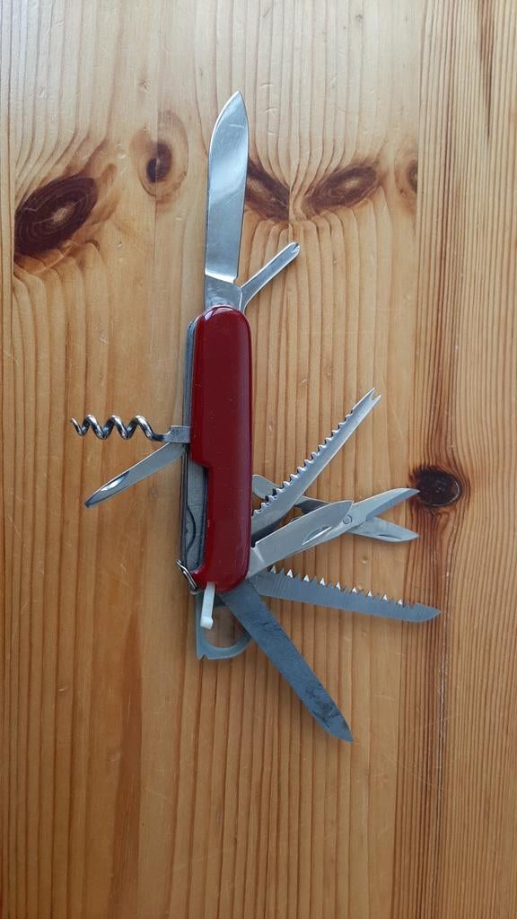 Zakmes multi purpose knife 11 functies, Ophalen