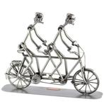 Tandem - Hinz & Kunst, fiets, metalen beeldje, cadeau, duo, Ophalen of Verzenden, Nieuw, Overige typen