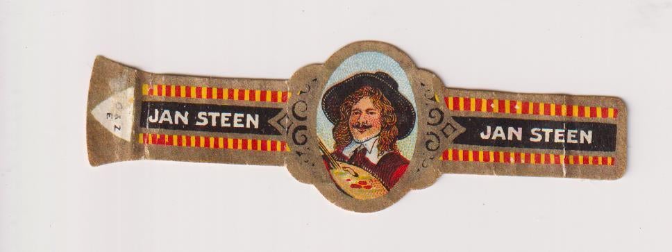 sigarenbanden - JAN STEEN, Ophalen of Verzenden, Gebruikt, Sigarenbandjes