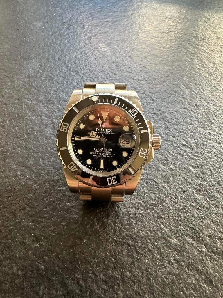 Te koop Rolex Submariner, Sieraden, Tassen en Uiterlijk, Horloges | Heren, Ophalen of Verzenden, Zo goed als nieuw, Staal, Rolex