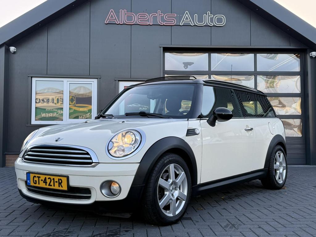 Mini Mini Clubman 1.6 Cooper | LEDER | PANO | XENON |, Auto's, Voorwielaandrijving, 4 cilinders, 4 stoelen, Leder en Stof