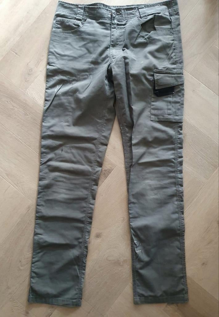 Workman werkbroek lengtemaat 36/36, Kleding | Heren, Broeken en Pantalons, Overige maten, Ophalen of Verzenden, Grijs, Gedragen