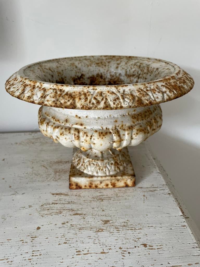 Franse gietijzeren tuinvaas, Antiek en Kunst, Curiosa en Brocante, Ophalen