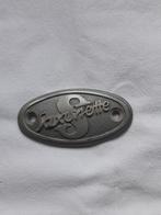 aluminium bord bordje saxonette bromfiets ja 50 geen emaille, Ophalen of Verzenden