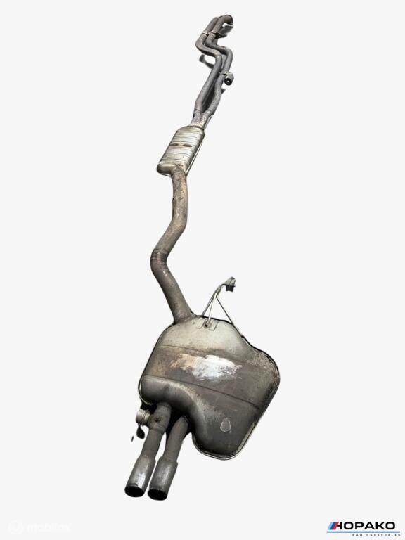 Uitlaat (compleet) BMW E60 E61 530i N52B30A 7521350, Auto-onderdelen, Uitlaatsystemen, Gebruikt, Ophalen of Verzenden