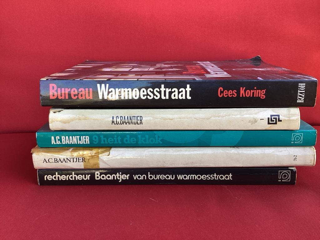A.C. Baantjer & Cees Koring - Bureau Warmoesstraat boeken, Ophalen, Gelezen