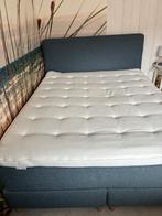 Ikea boxspring Dunvik, 160x200, incl. hoofdbord en topper, Ophalen, Tweepersoons, 200 cm, 160 cm
