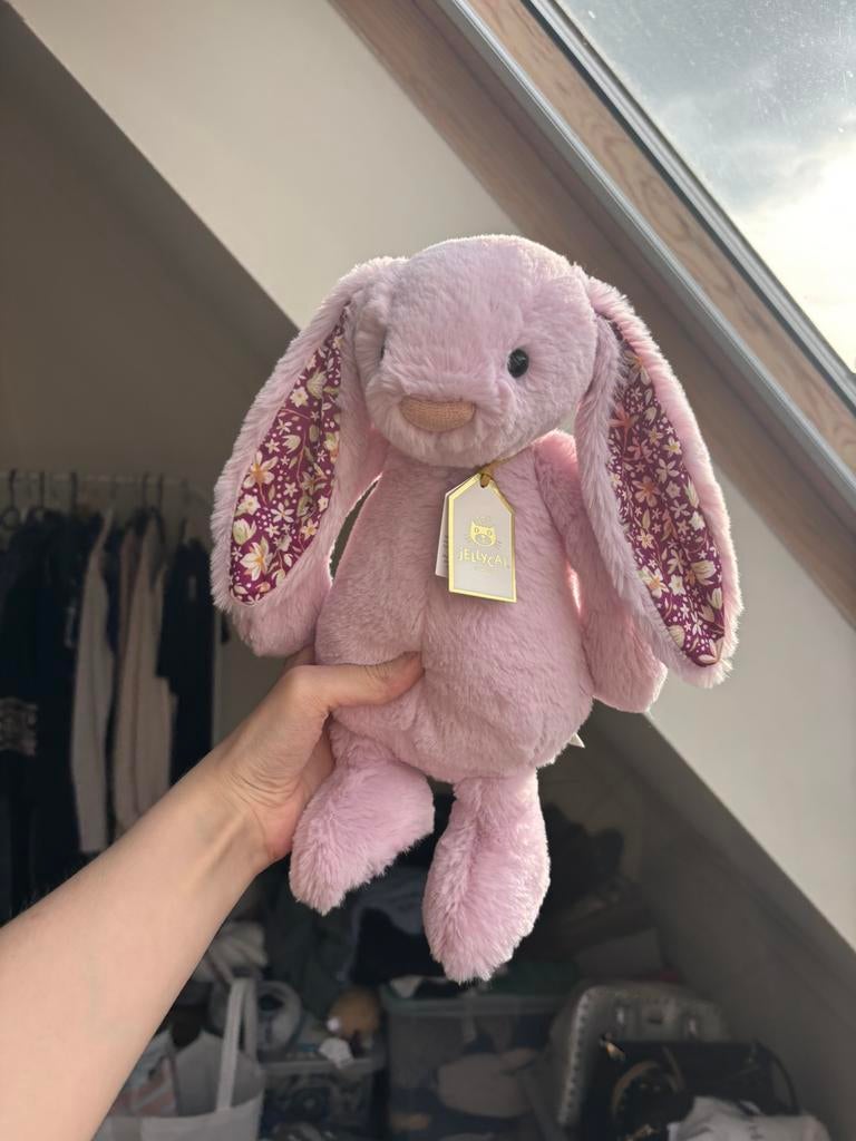 Jellycat thistlepop medium bunny, Kinderen en Baby's, Speelgoed | Knuffels en Pluche, Ophalen of Verzenden, Nieuw, Overige typen