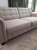 Beige 2,5 zits bank, Ophalen, Gebruikt, Romantisch, Tweepersoons