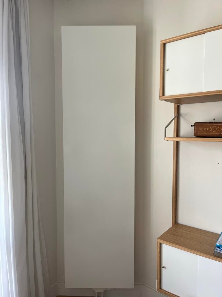 4x Witte radiatoren met afdekking, diverse formaten, Ophalen, Gebruikt, Radiator, 150 cm of meer