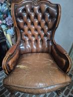 Leren stoel, Ophalen