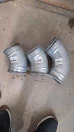 Gladde bocht 45/90 graden SBG, Ophalen of Verzenden, Pvc, Minder dan 2 meter, 80 mm of meer