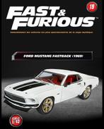 Ford Mustang Fastback 1969 SCHAAL 1/43 FAST & FURIOUS # 19, Hobby en Vrije tijd, Modelauto's | 1:43, Verzenden, Nieuw, Auto, Overige merken