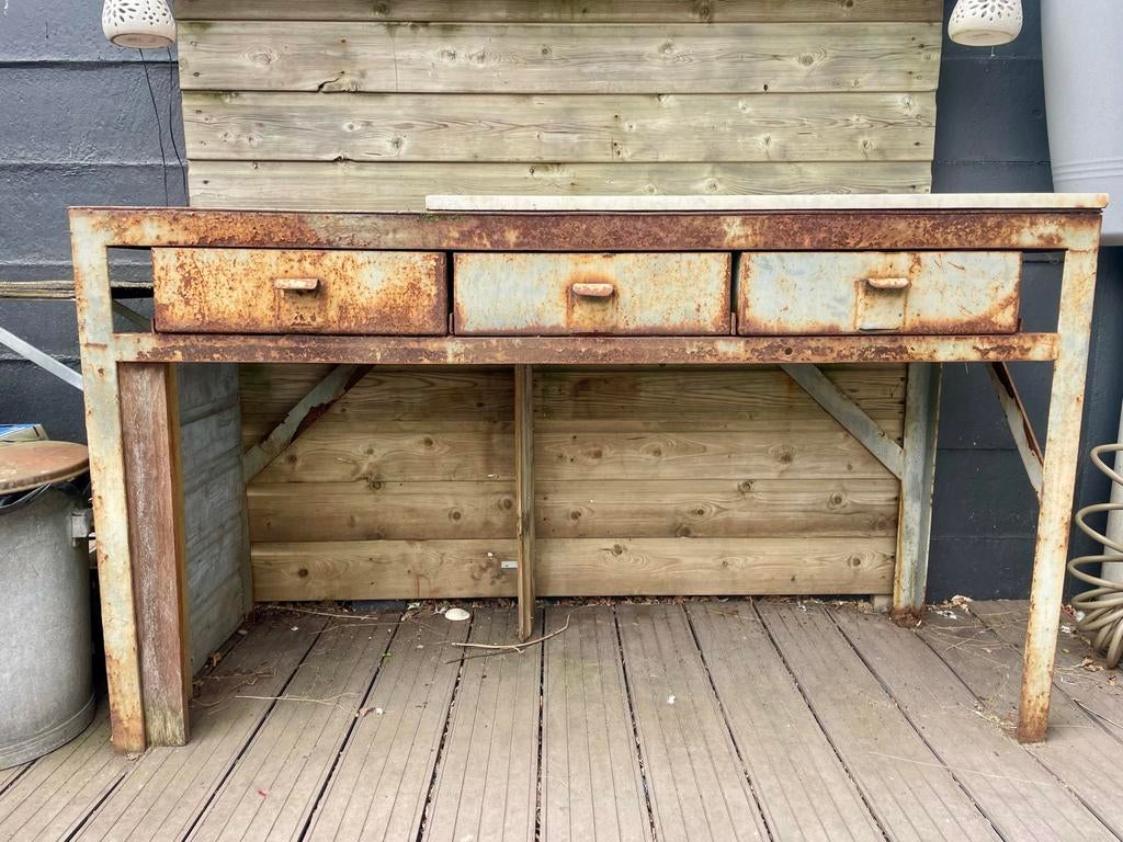 Industriële buiten keuken, Tuin en Terras, Buitenkeukens, Ophalen, Gebruikt, Gas, Vrijstaand