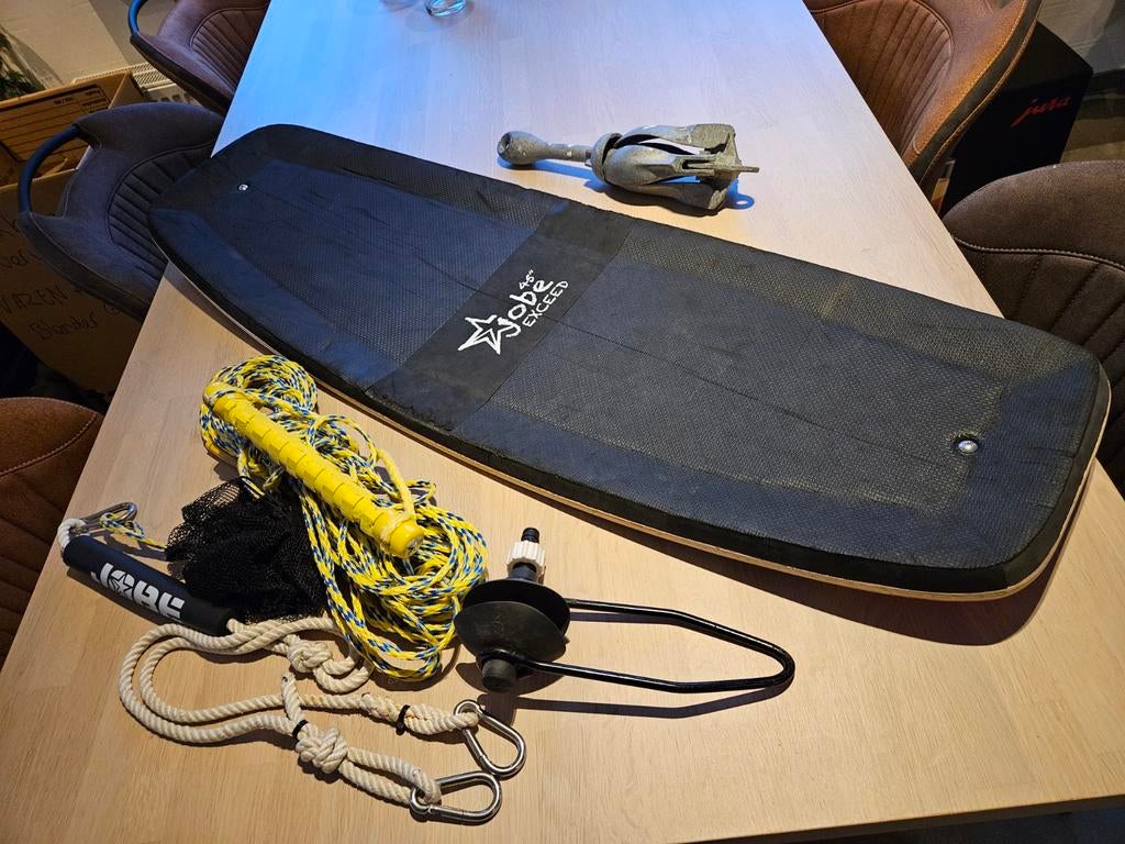 Jobe Exceed 46" Wakeskate / wakeboard, paraplu anker, touw,, Watersport en Boten, Wakeboarden, Ophalen, Overige typen