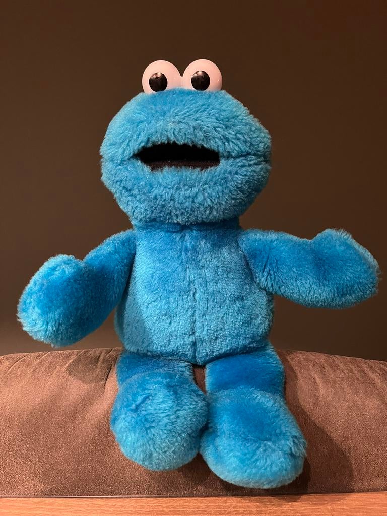 Gave cookiemonster knuffel Sesamstraat 29cm, Kinderen en Baby's, Speelgoed | Knuffels en Pluche, Ophalen of Verzenden, Overige typen