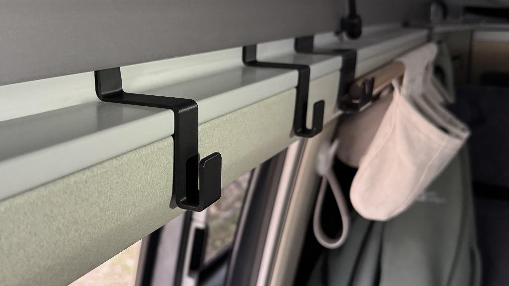 Ophanghaken daklijsten VW California T5, T6, T6.1, Ophalen of Verzenden, Nieuw