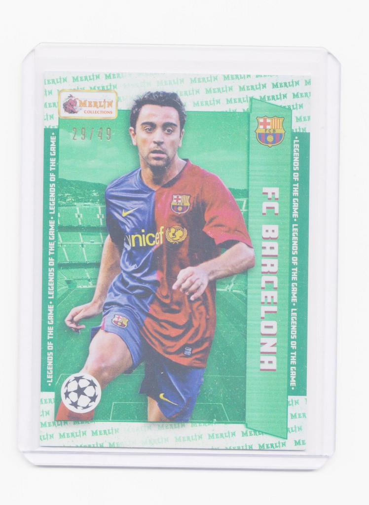 Xavi Hernández Topps Merlin Heritage /49 Zeldzaam, Ophalen of Verzenden, Zo goed als nieuw, Sticker