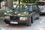 Belgische Volvo 244 Turbo 1983 met airco !, 4 cilinders, Zwart, Bedrijf, Grijs