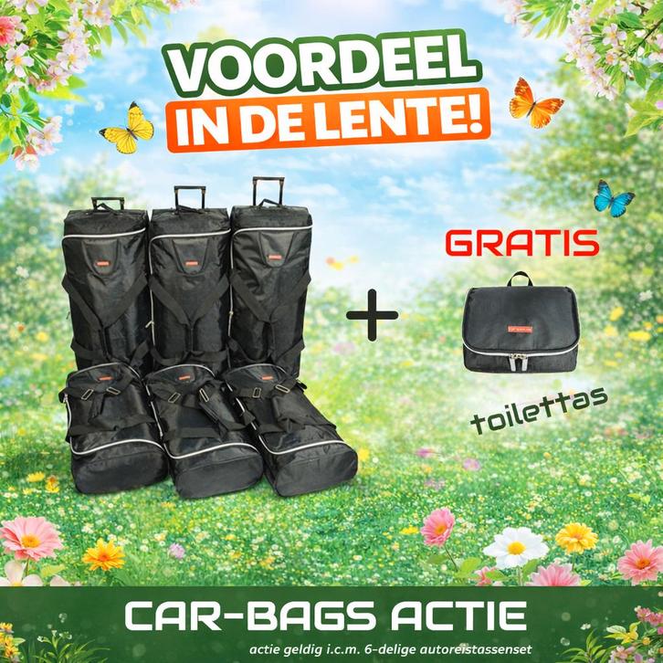 Gratis Accessoire bij 6-delige CAR-BAGS autoreistassenset, Auto diversen, Auto-accessoires, Nieuw, Ophalen of Verzenden