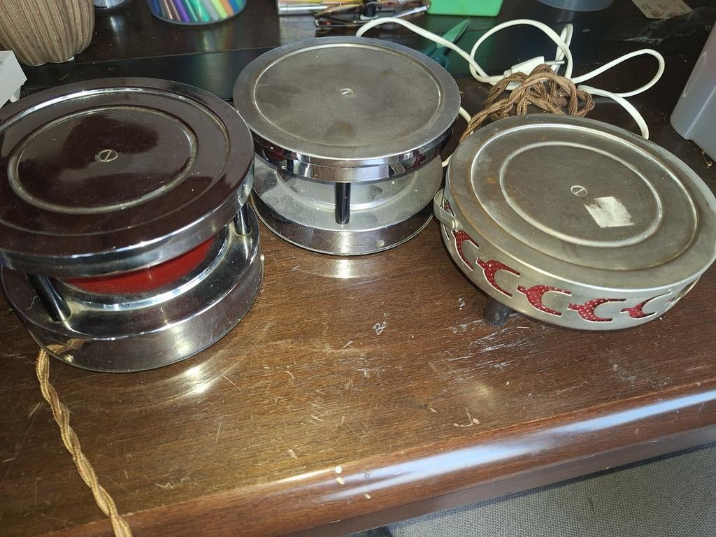 Oude theelichten o.a.Daalderop, Ophalen of Verzenden, Overige materialen