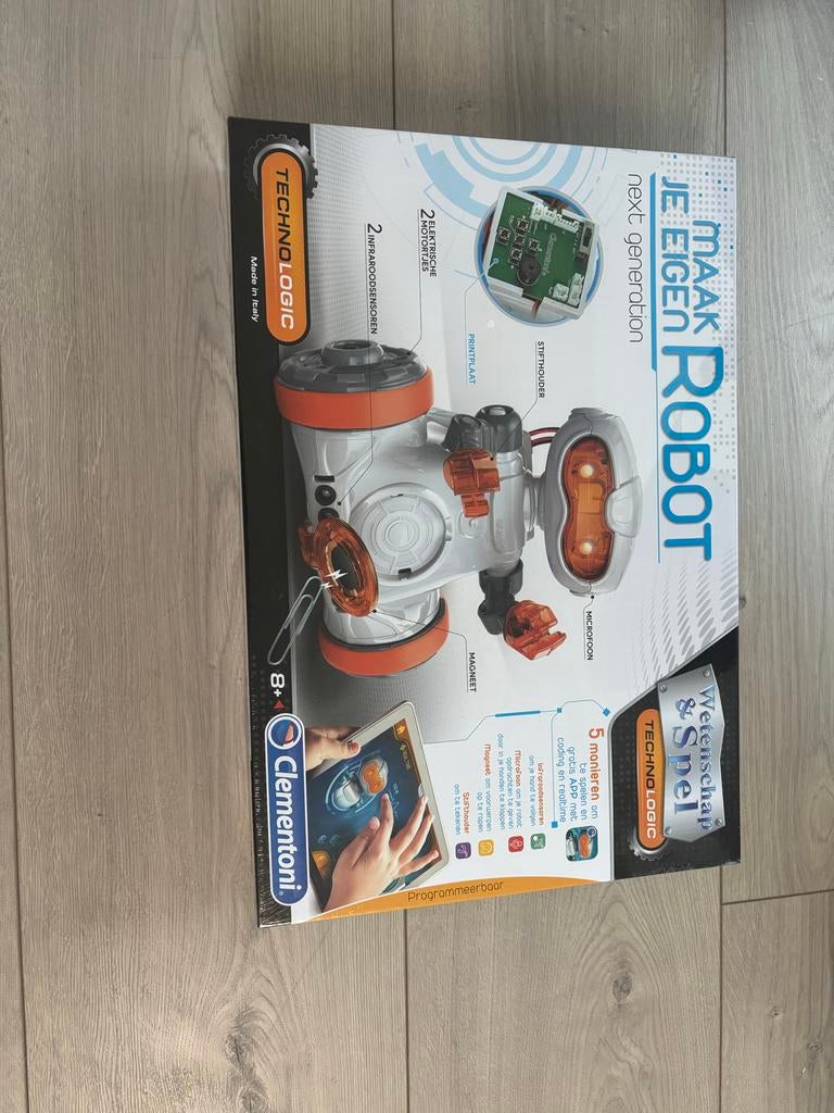 Clementoni Maak Je Eigen Robot - Wetenschap & Spel, Ophalen of Verzenden, Nieuw, Bouwen