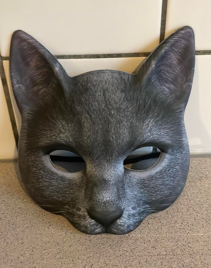 Prachtig kattenmasker kat masker verkleden Cats ‍, Ophalen of Verzenden
