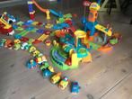 Grote set VTech Toet Toet Auto, banen, garage, hijskraan, Kinderen en Baby's, Speelgoed | Vtech, Ophalen, Gebruikt, 2 tot 4 jaar
