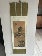 Chinees scroll Landschap schilderij, Antiek en Kunst, Ophalen of Verzenden
